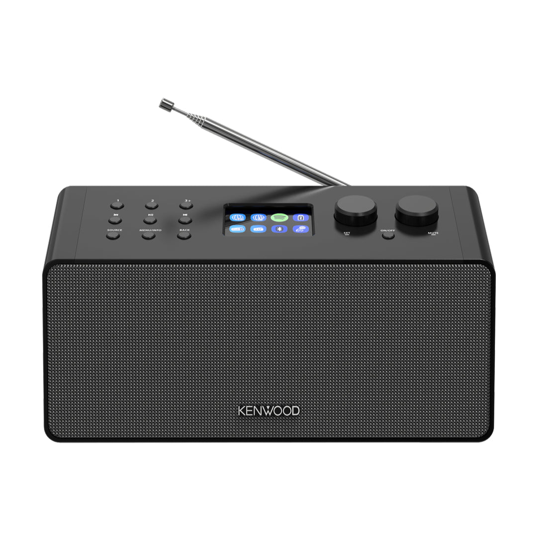 Kenwood Compact Internet Portable Smart Radio - Black | CRST90SB