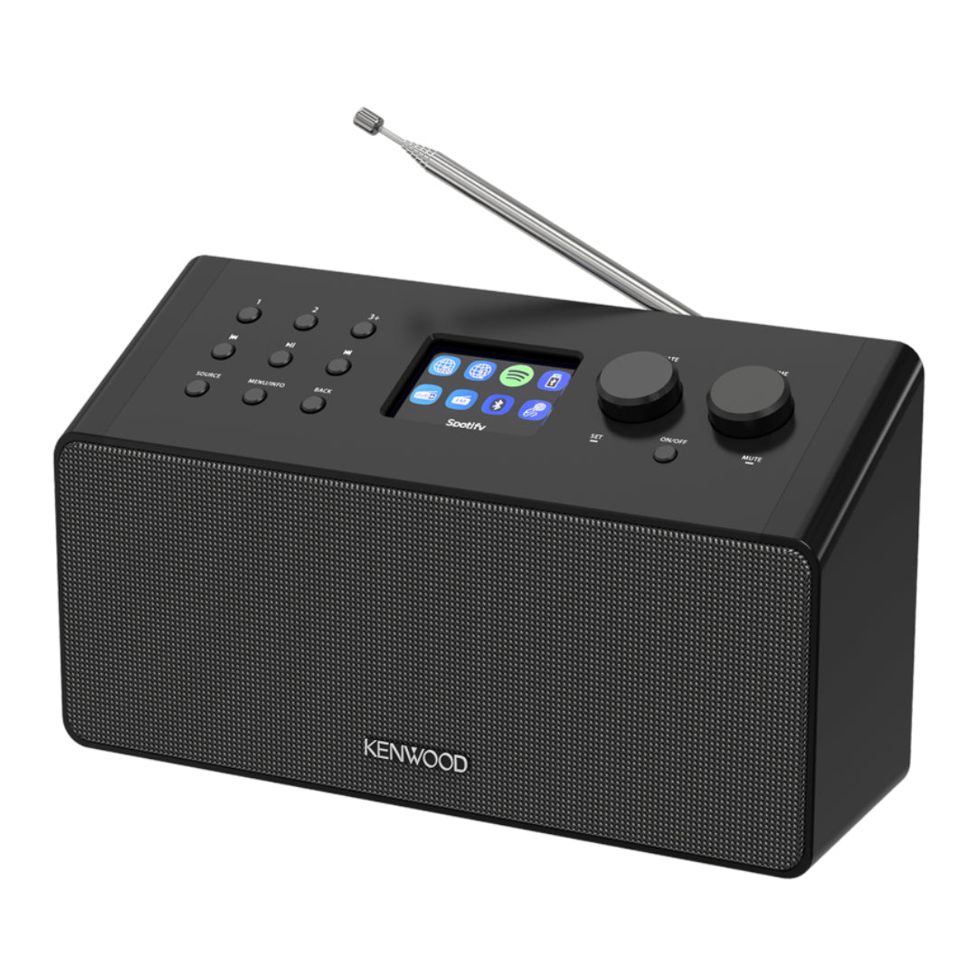 Kenwood Compact Internet Portable Smart Radio - Black | CRST90SB