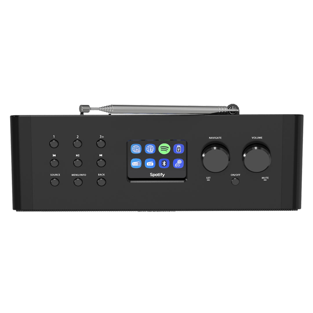 Kenwood Compact Internet Portable Smart Radio - Black | CRST90SB