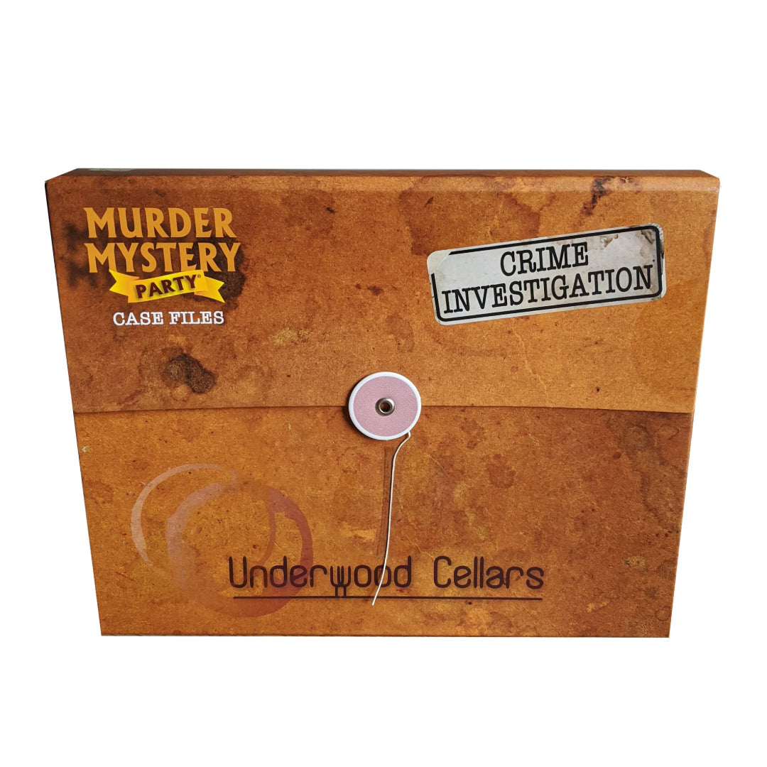 Murder Mystery Party Case Files - Underwood Cellars Game | 08480