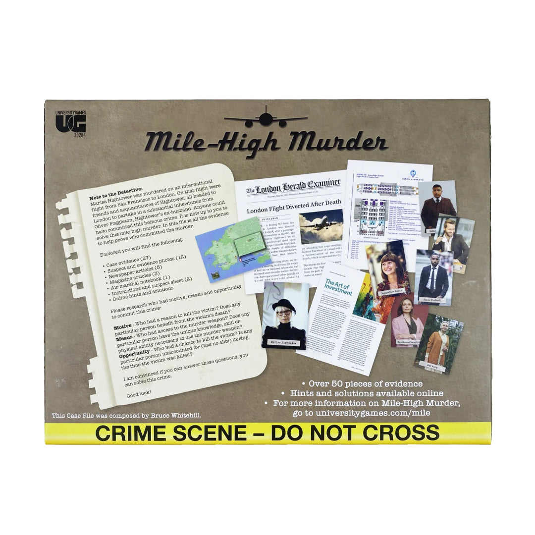 Murder Mystery Party Mile High Murder Game | 08480