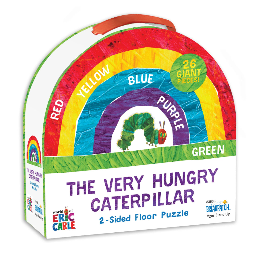 The Very Hungry Caterpillar 2 Sided Rainbow Floor Puzzle 26 Piece | U033836