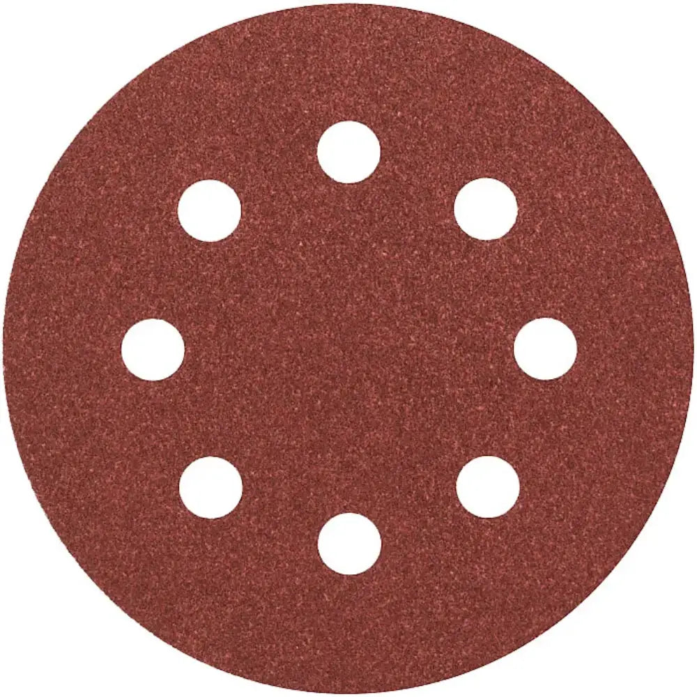 Bosch 125mm Orbital Sanding Discs 80 Grit 5 Pack | 2608605642
