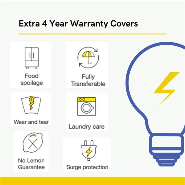 Extra Peace of Mind Warranty 4 Years | 200-299 Cover
