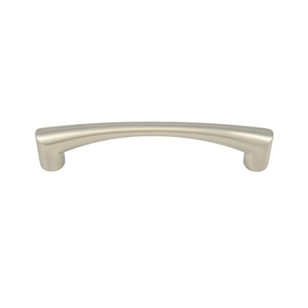 Satin nickel chunky D cabinet handle - 128mm | 0030210