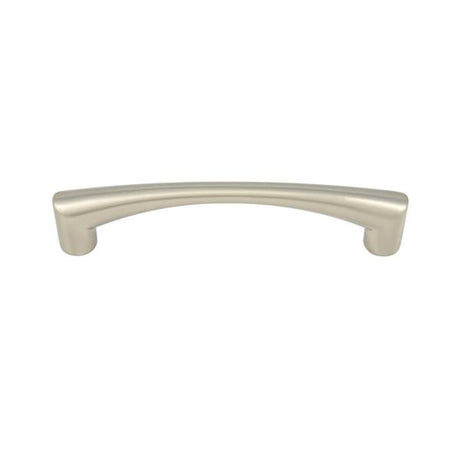 Satin nickel chunky D cabinet handle - 128mm | 0030210