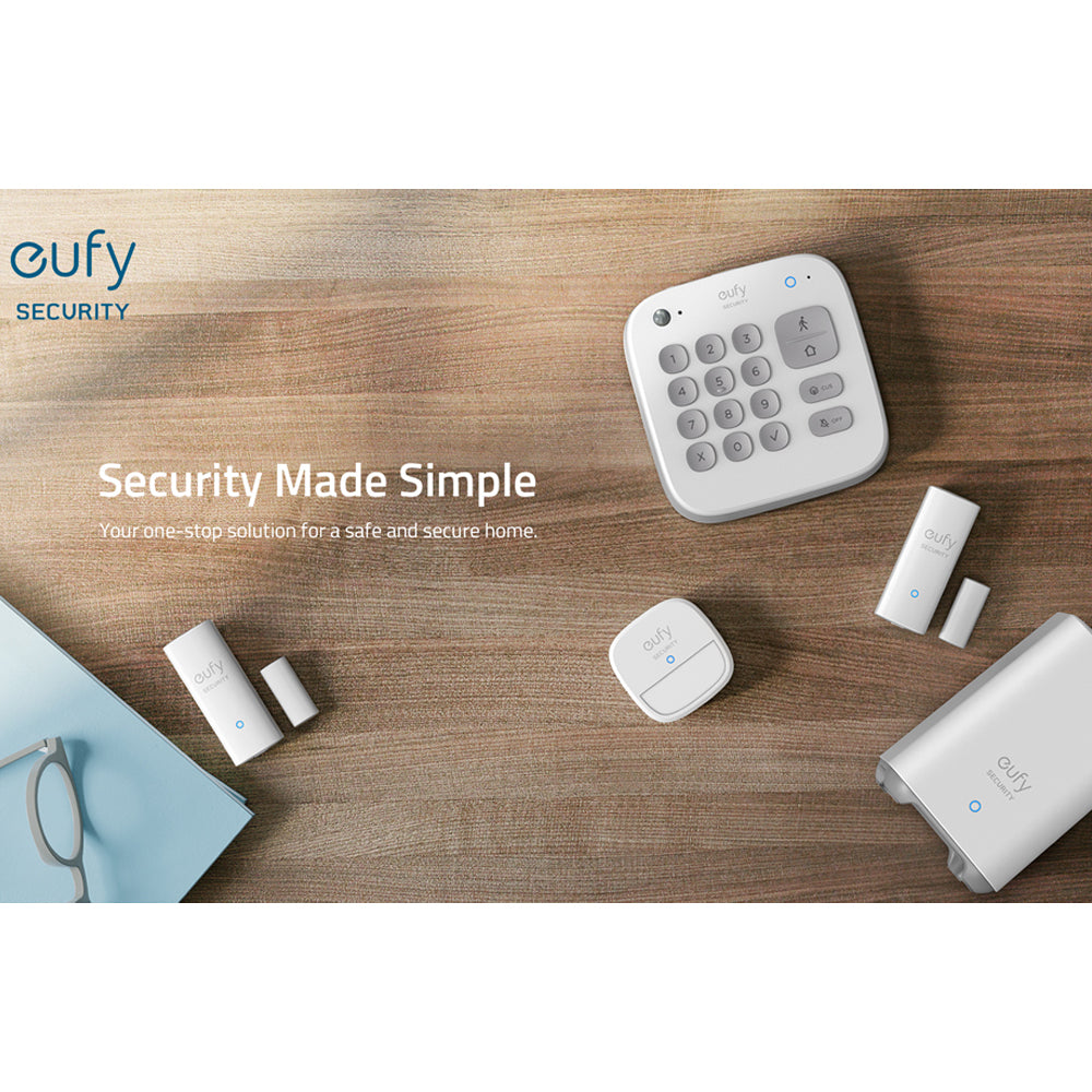 Eufy 5 Piece Home Alarm Security Kit | T8990321
