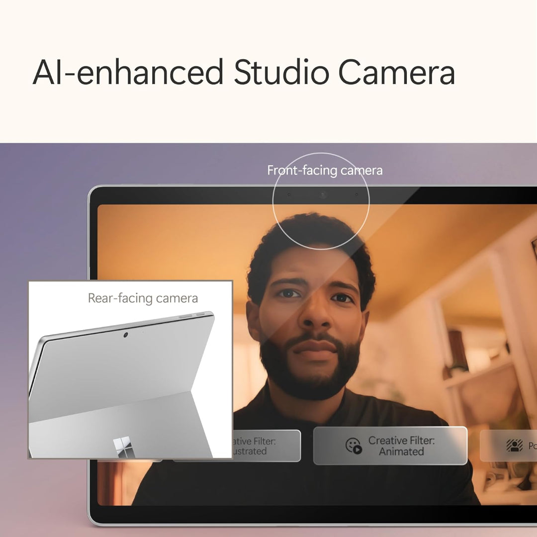 Microsoft Surface Pro Copilot+ PC 13.8 Inch Touchscreen Snapdragon X 16GB 256GB - Platinum | ZHX-00003