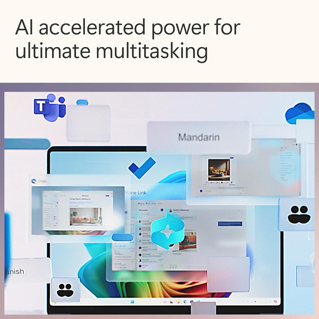 Microsoft Surface Pro Copilot+ PC 13.8 Inch Touchscreen Snapdragon X 16GB 256GB - Platinum | ZHX-00003