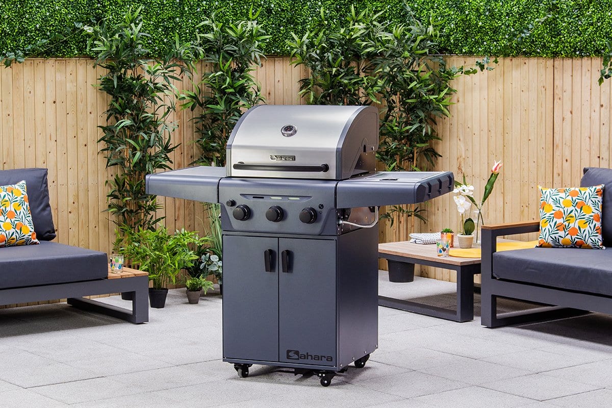 Sahara Performer 3 Burner Gas BBQ | 610402