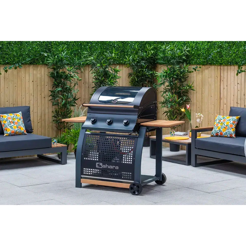 Sahara Supreme 3 Burner Gas Bbq S350