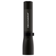 Black torchlight with Scangrip branding on a white background