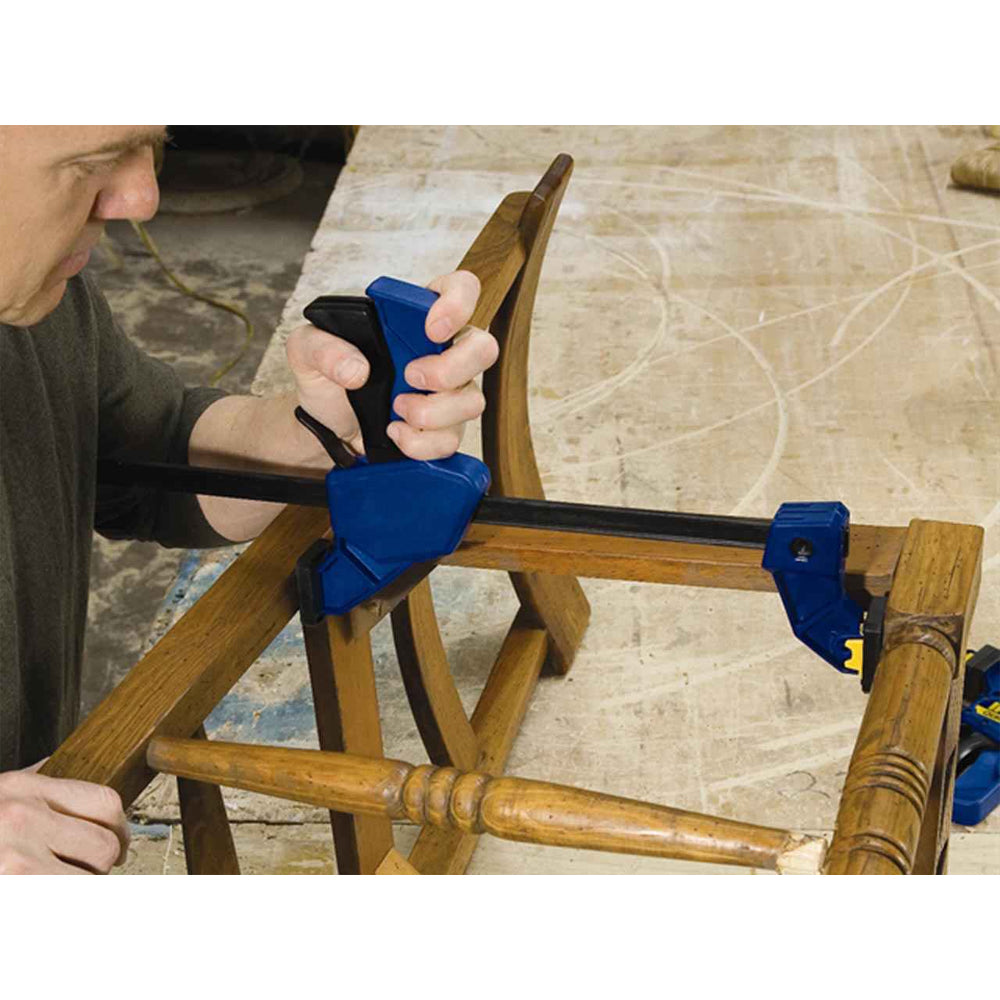 Irwin Quick-Change Medium-Duty Bar Clamp 300mm (12in) (Twin Pack) | XMS22CLAMPTP