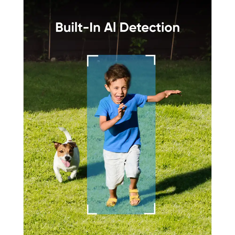 Eufy C210 2K Security Camera with Solar Panel - White | E8B00324