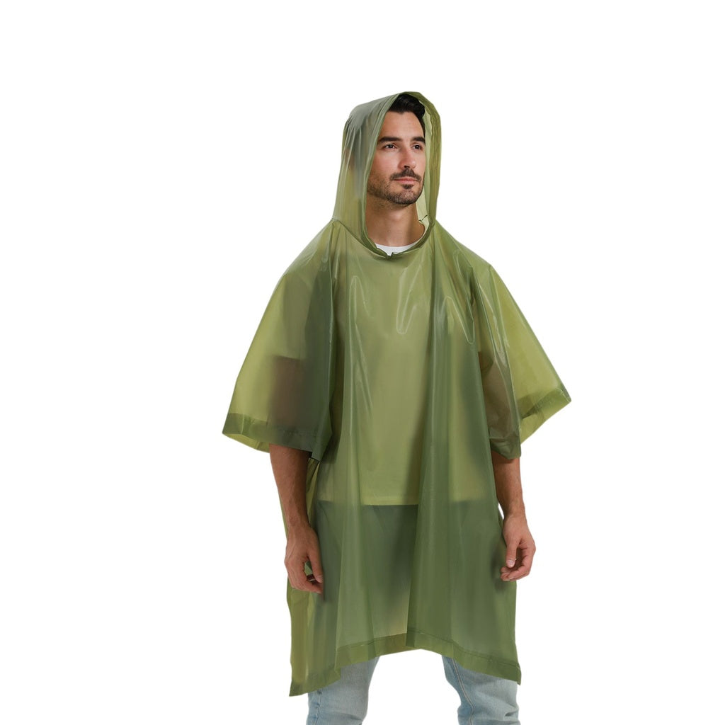 Six Peaks FlashFall Reusable Poncho One Size - Green | SIOA000601