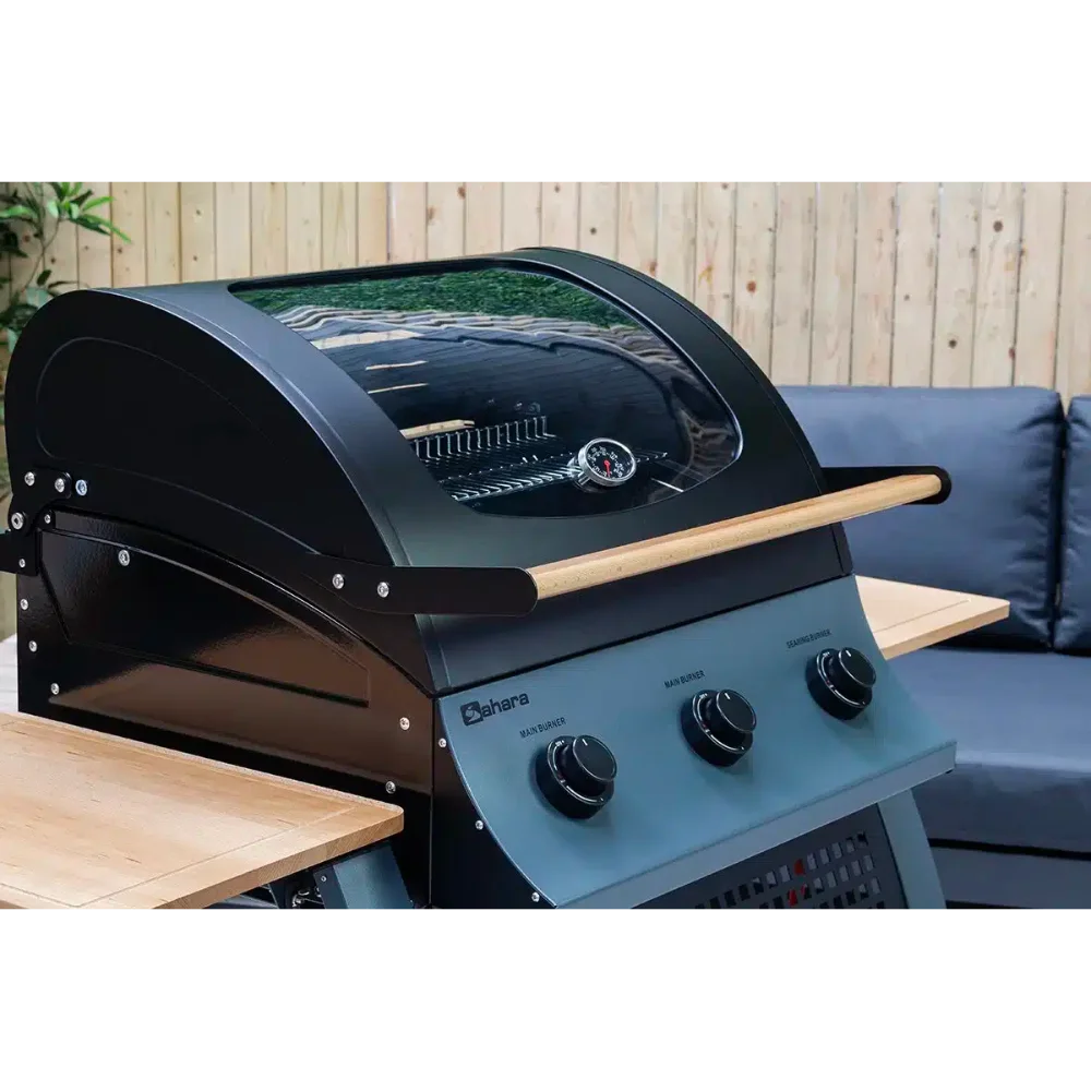 Sahara Supreme 3 Burner Gas Bbq S350