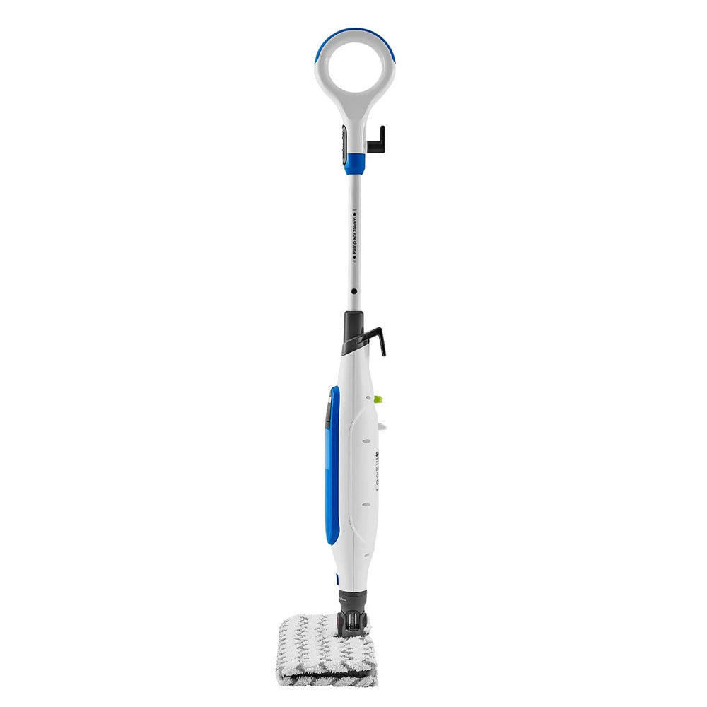 Shark Klik and Flip Manual Steam Pocket Mop - White & Blue | S6001UK