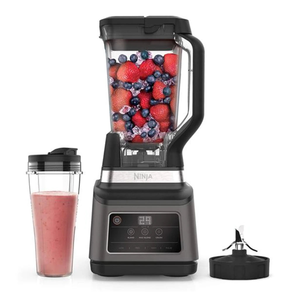 NINJA 2-in-1 Blender 1200W - Black & Silver | BN750UK