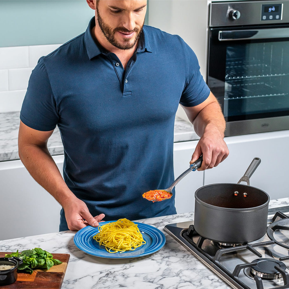 NINJA Foodi Zero Stick 3 Piece Saucepan Set - 16cm, 18cm And 20cm Saucepans (6 Piece) | C33000UK