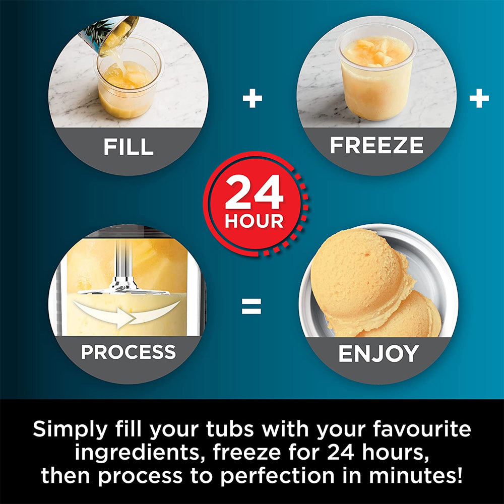 Ninja Creami Ice Cream & Frozen Dessert Maker - Black & Silver | NC300UK