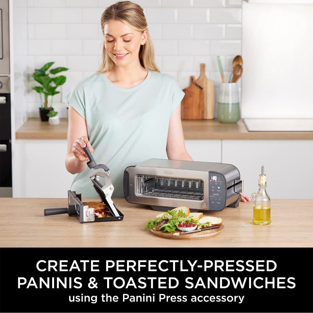 Ninja Foodi 3-in-1 Toaster, Grill & Panini Press - Stainless Steel | ST202UK