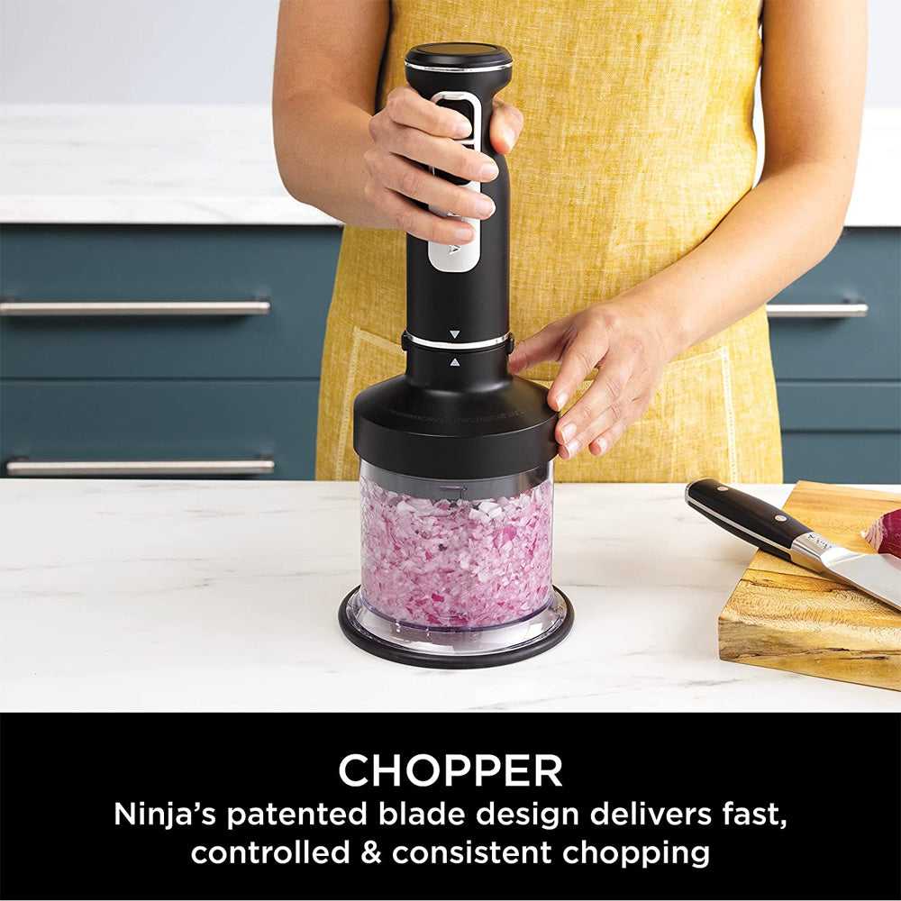 Ninja Foodi 3-in-1 Hand Blender, Mixer & Chopper | CI100UK