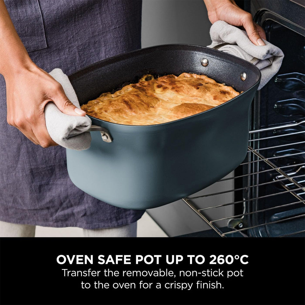 Ninja Foodi Possible Cooker 8-in-1 Slow Cooker - Sea Salt Grey | MC1001UK