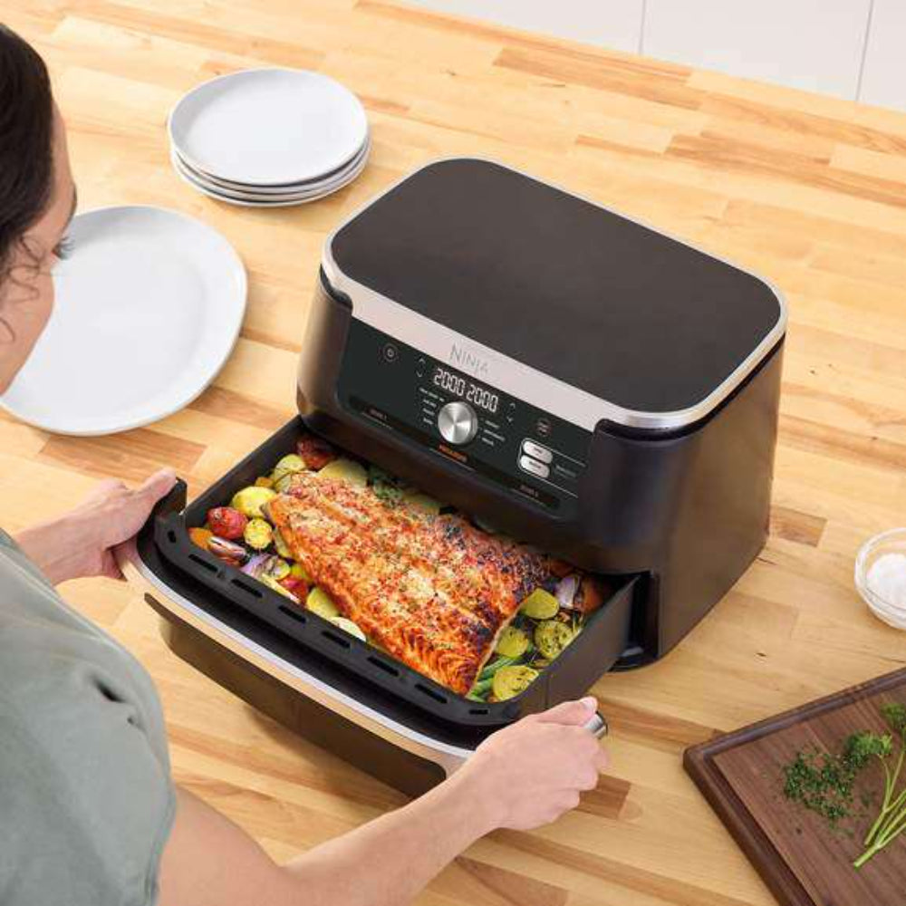 Ninja Foodi FlexDrawer 10.4 Litre Air Fryer - Black | AF500UK