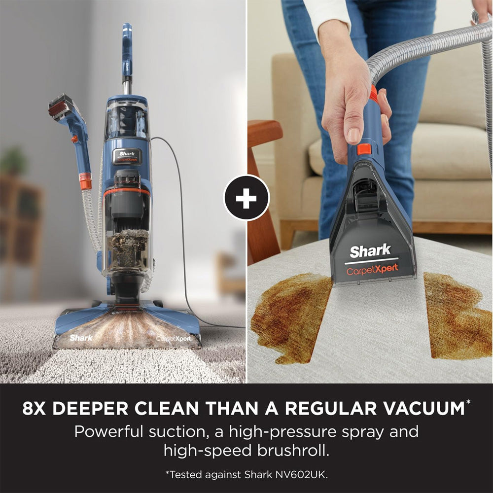 Shark CarpetXpert 3.15 Litre Deep Carpet Cleaner - Navy | EX150UK