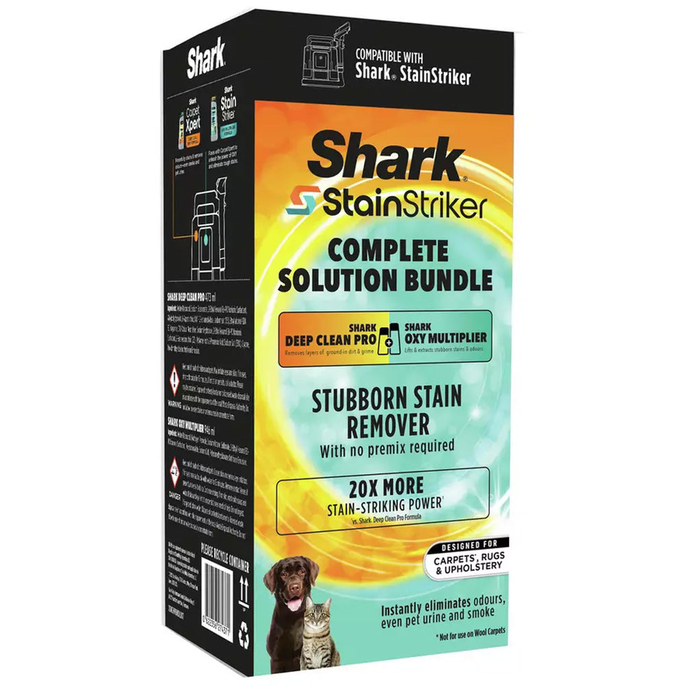 Shark StainStriker and CarpetXpert Deep Clean Professional Cleaner Solution | XSKCHMBNDL