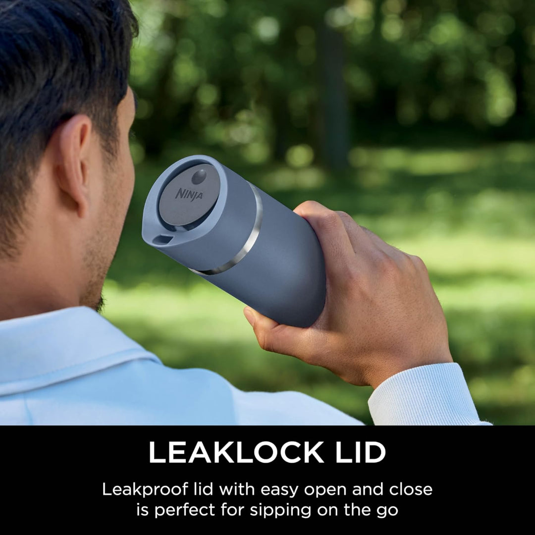 Ninja Sip Perfect Travel Mug 400ml - Navy | DW1603EUUKNV