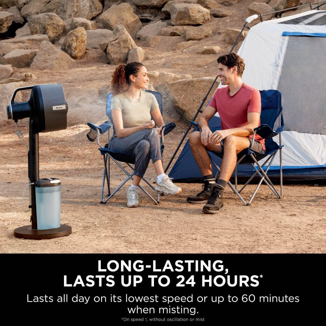 Shark FlexBreeze Pro Mist Indoor & Outdoor Fan & Outdoor Misting System | FA300UK