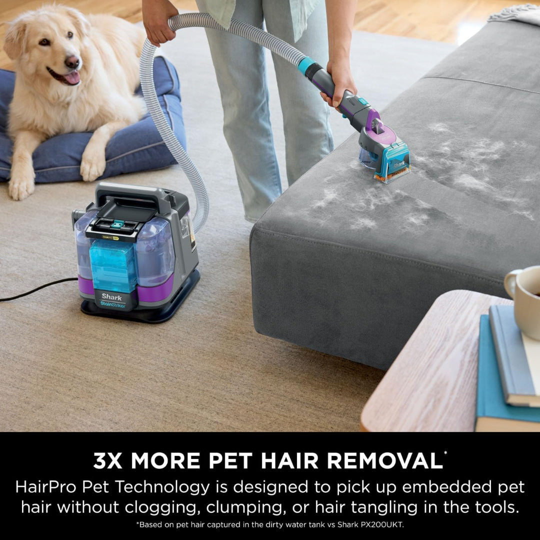 Shark StainStriker HairPro Pet Stain and Spot Carpet Cleaner | PX250UKT