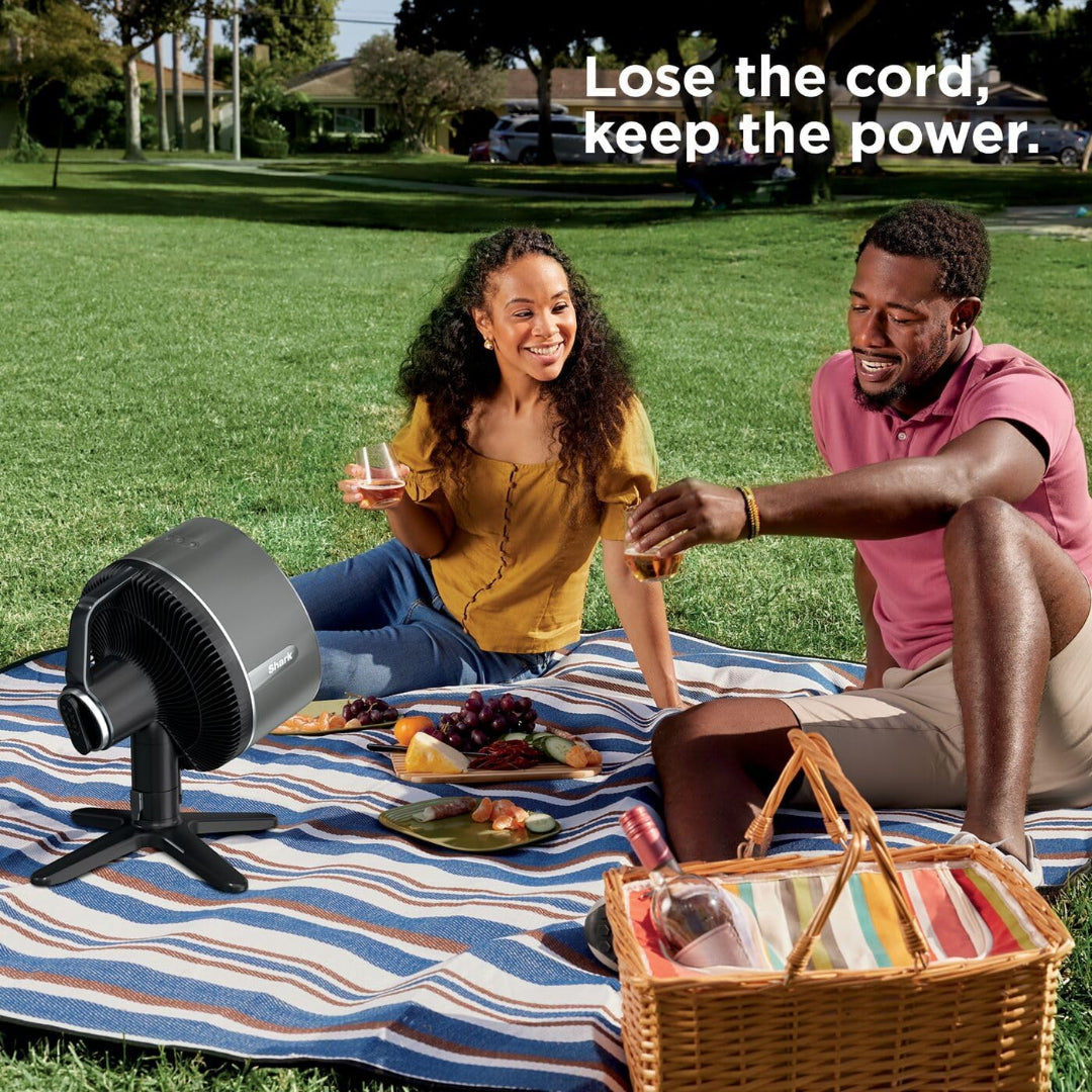 Shark FlexBreeze TableMate Indoor to Outdoor High-Velocity Tabletop Portable Cooling Fan | FA150UK