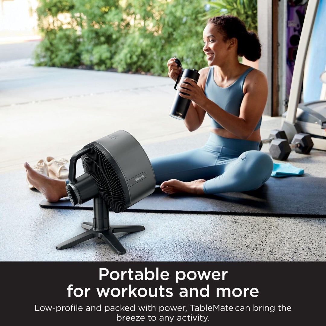 Shark FlexBreeze TableMate Indoor to Outdoor High-Velocity Tabletop Portable Cooling Fan | FA150UK