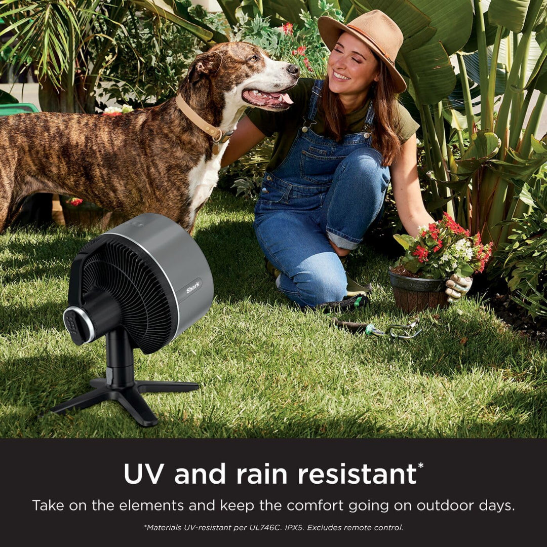 Shark FlexBreeze TableMate Indoor to Outdoor High-Velocity Tabletop Portable Cooling Fan | FA150UK