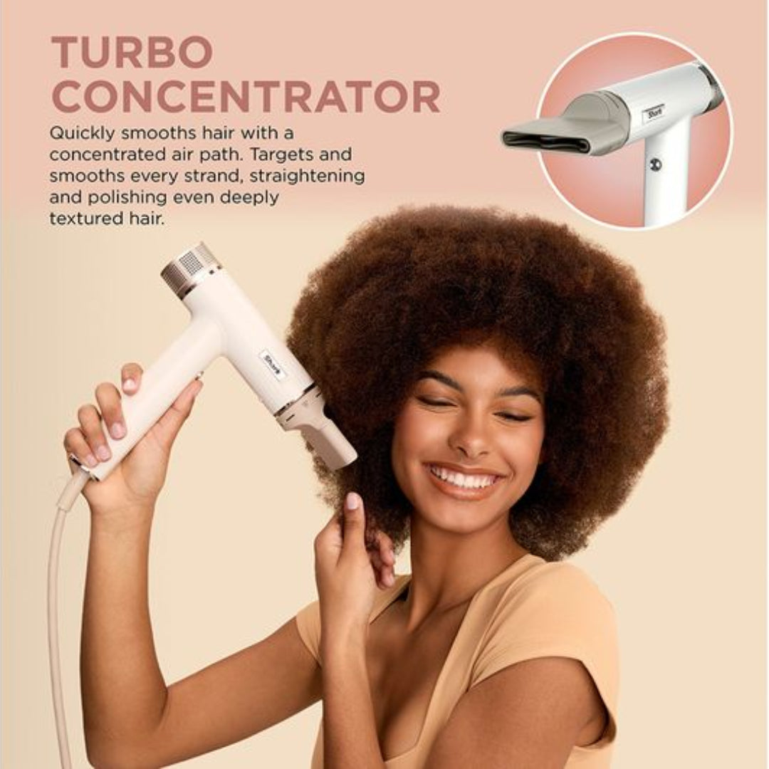 Shark SpeedStyle Essential High Velocity Hair Dryer with Concentrator - Silk | HD301UK