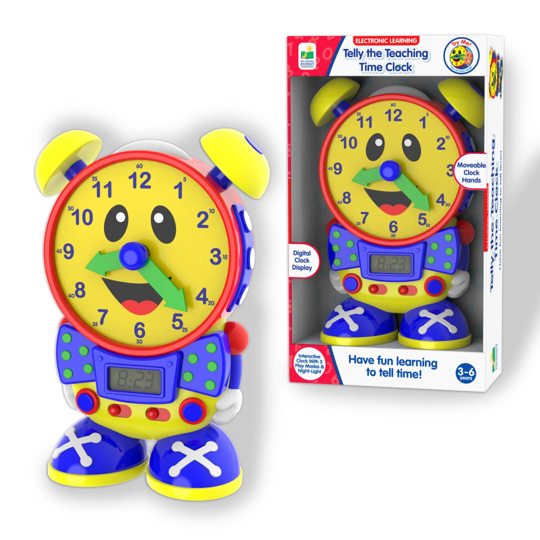 The Learning Journey Telly Teaching Time Clock | U075418