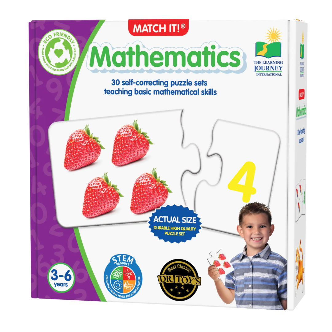 The Learning Journey Match It! - Mathematics Game | U118696