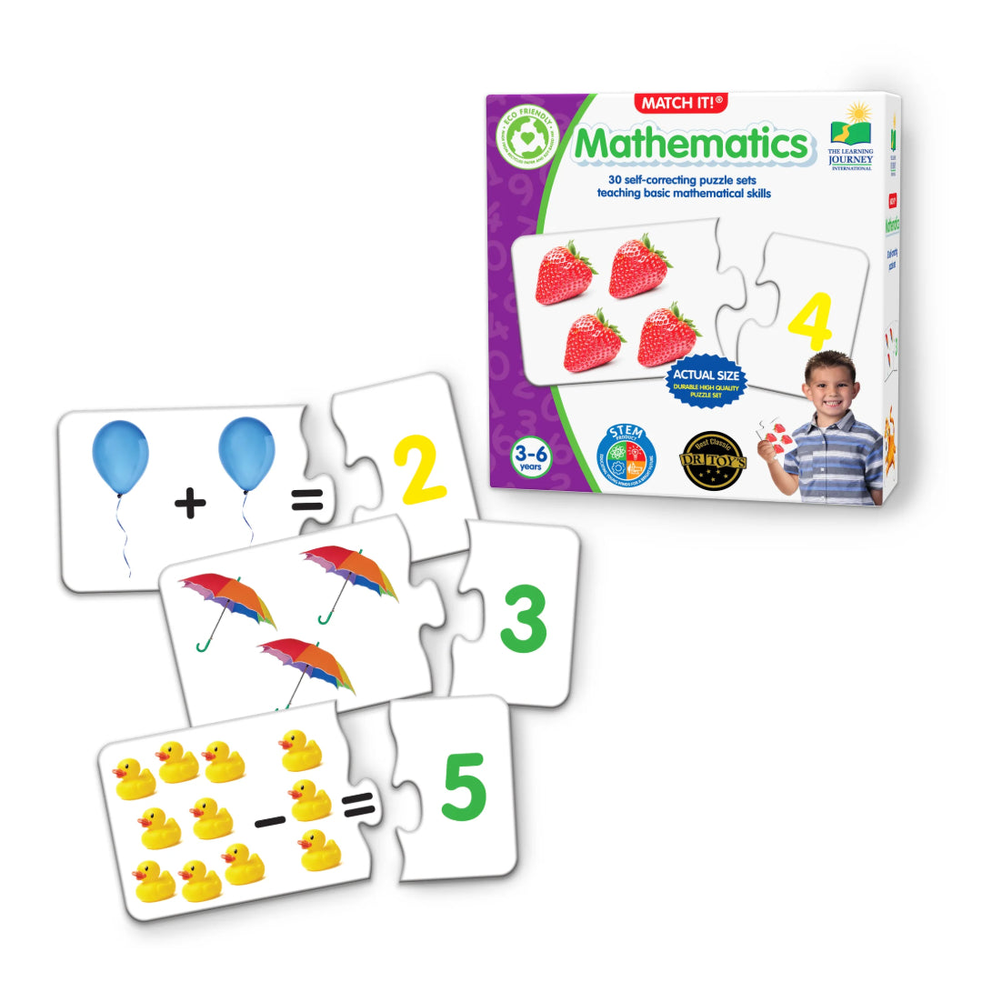 The Learning Journey Match It! - Mathematics Game | U118696