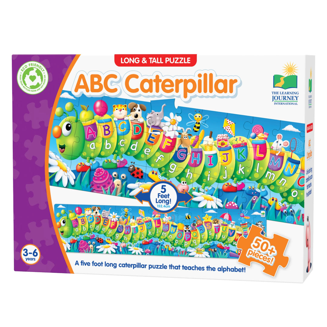 University Games Long & Tall Puzzle - ABC Caterpillar Letters Jigsaw Puzzle | U434536
