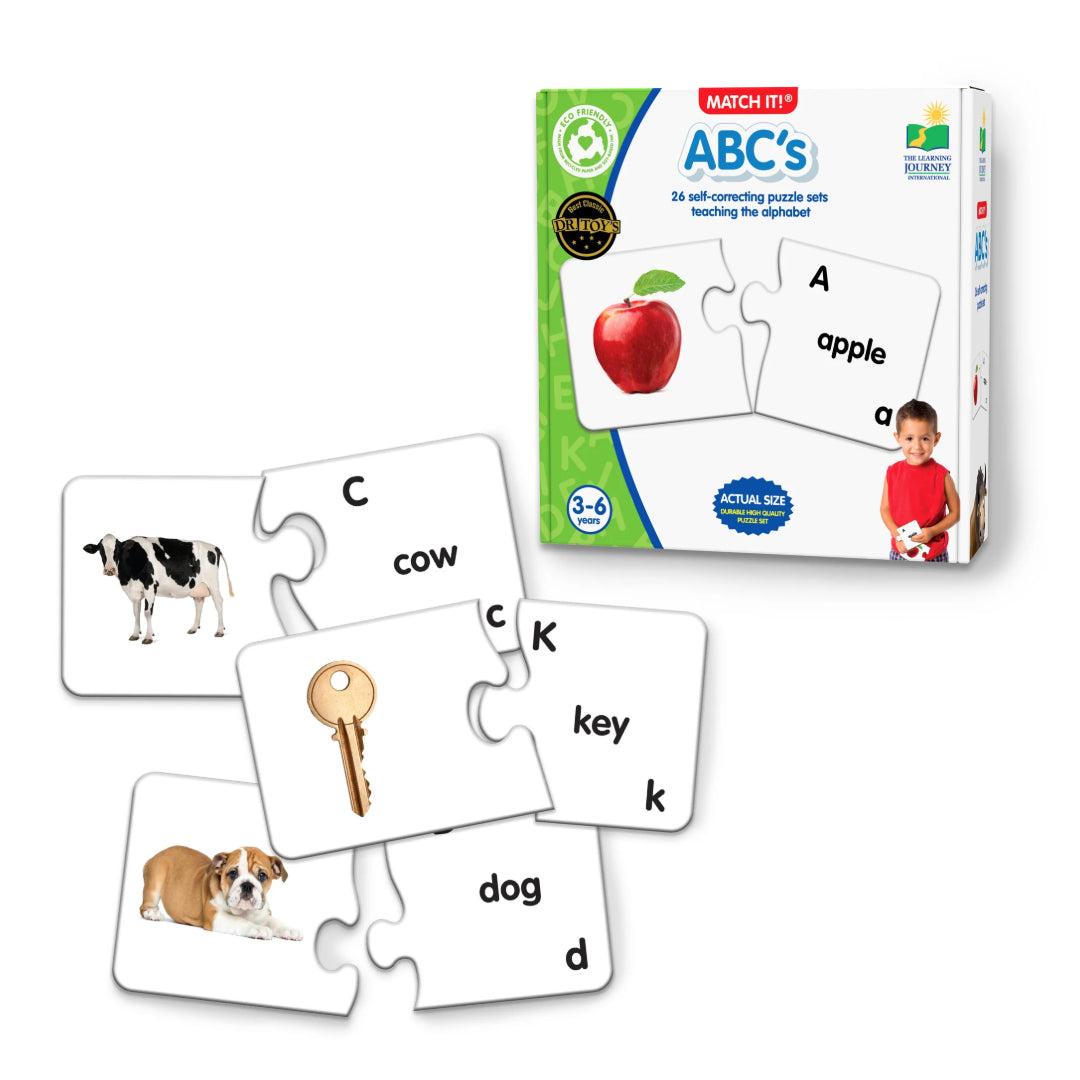 The Learning Journey Match It! ABCs | U743874