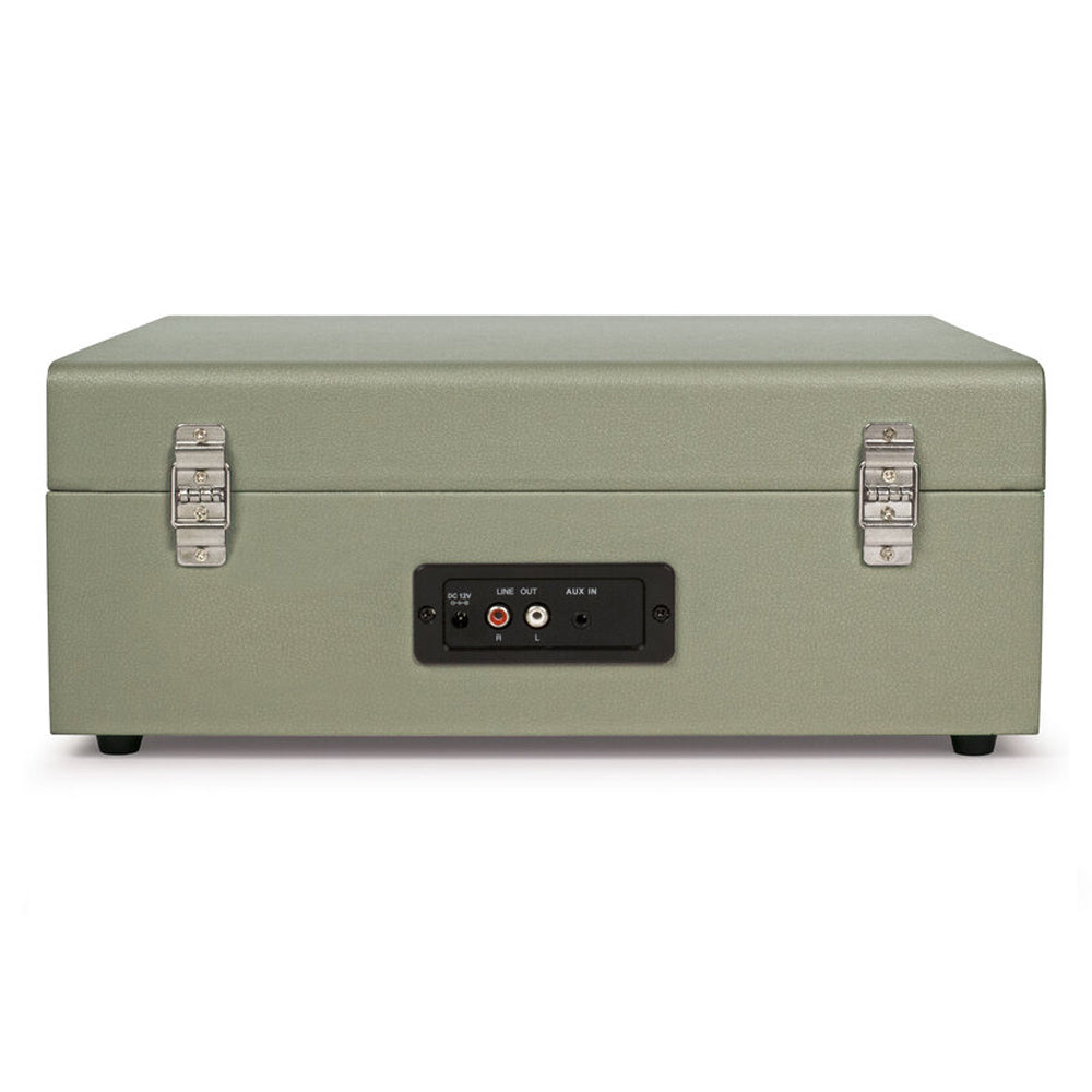 Voyager Vinyl Turntable Record Player With Bluetooth - Sage | CR8017-SA-A