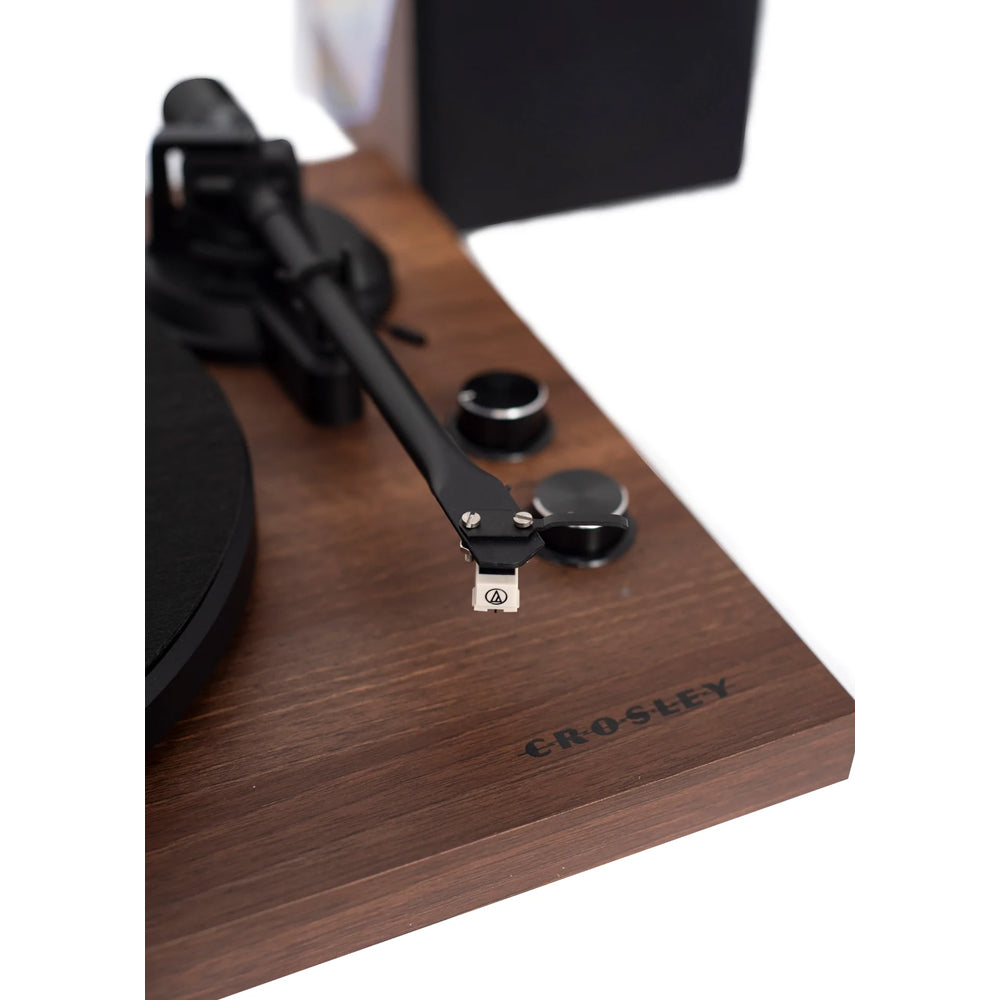 Crosley C62 Turntable Record Player With Bluetooth And Stereo Speakers - Walnut | C62C-WA4