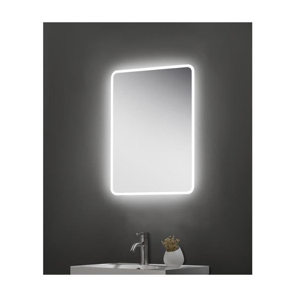 500x700mm LED Bathroom Mirror Touch Sensor | Demister