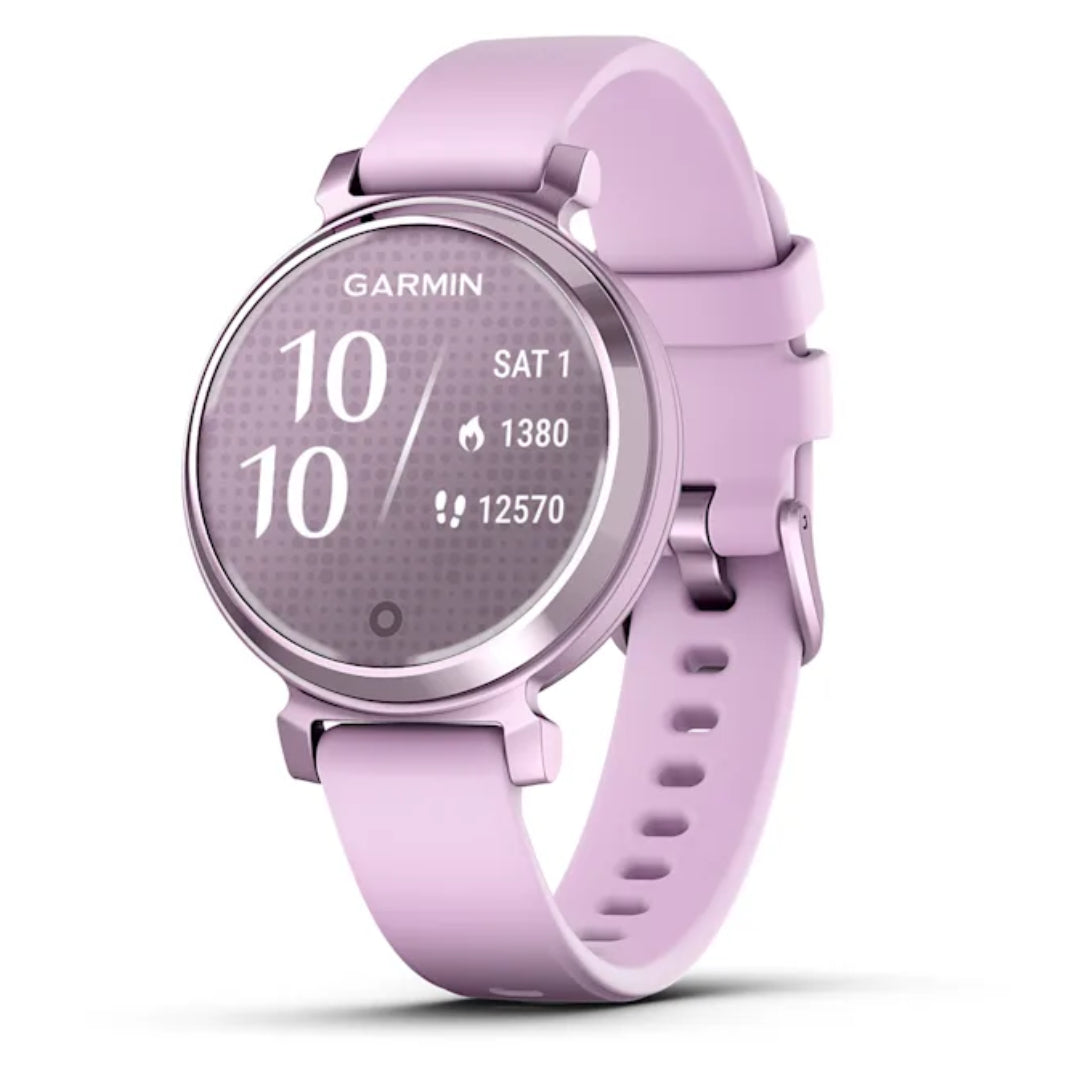 Garmin Lily 2 Sport Bluetooth Smart Watch - Metallic Lilac | 49-GAR-010-02839-01