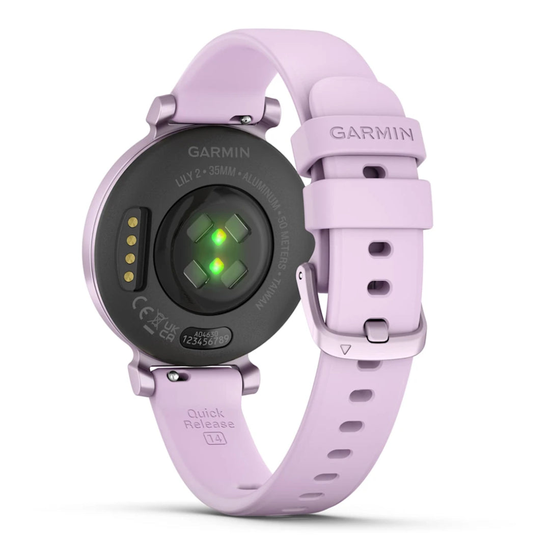 Garmin Lily 2 Sport Bluetooth Smart Watch - Metallic Lilac | 49-GAR-010-02839-01