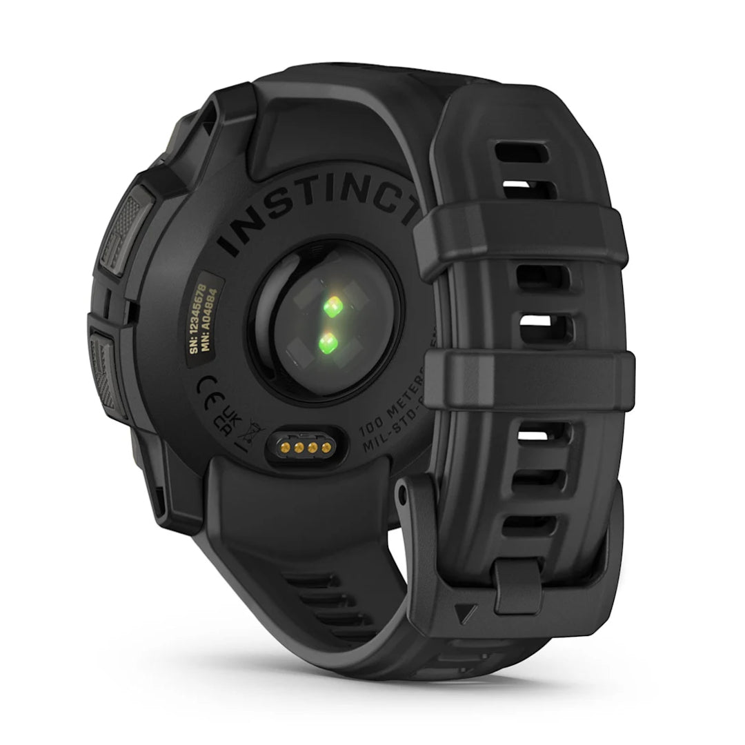 Garmin Instinct 3 Smart Fitness Watch 45mm AMOLED - Black | 49-GAR-010-02936-00