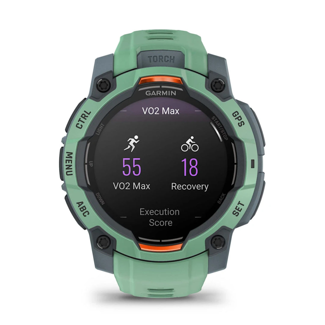 Garmin Instinct 3 Smart Fitness Watch 45mm AMOLED - Neo Tropic | 49-GAR-010-02936-01