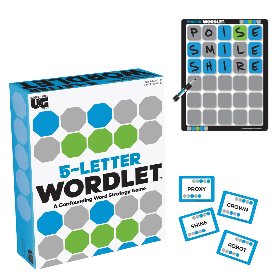 University Games 5-Letter Wordlet Strategy Game | U01047